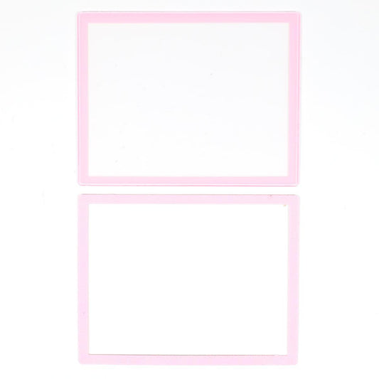 Screen Cover & Lower Frame Replacement - DS Lite (Pink)