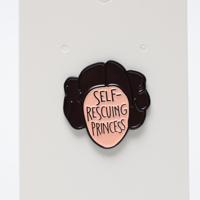 Self-Rescuing Star Wars Women Empowerment Enamel Pin