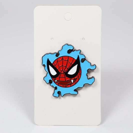 Spiderman x Gastly Enamel Pin
