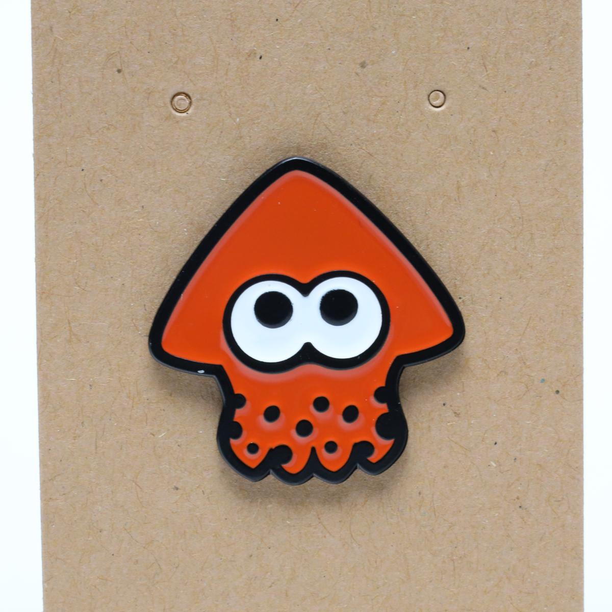 Splatoon Orange Enamel Pin