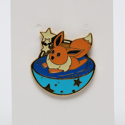 Star Bowl Eevee Pokemon Enamel Pin