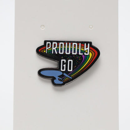 Star Trek Proudly Go LGBT Pride Enamel Pin