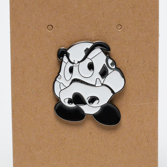 Star Wars Stormtrooper x Mario Goomba Enamel Pin