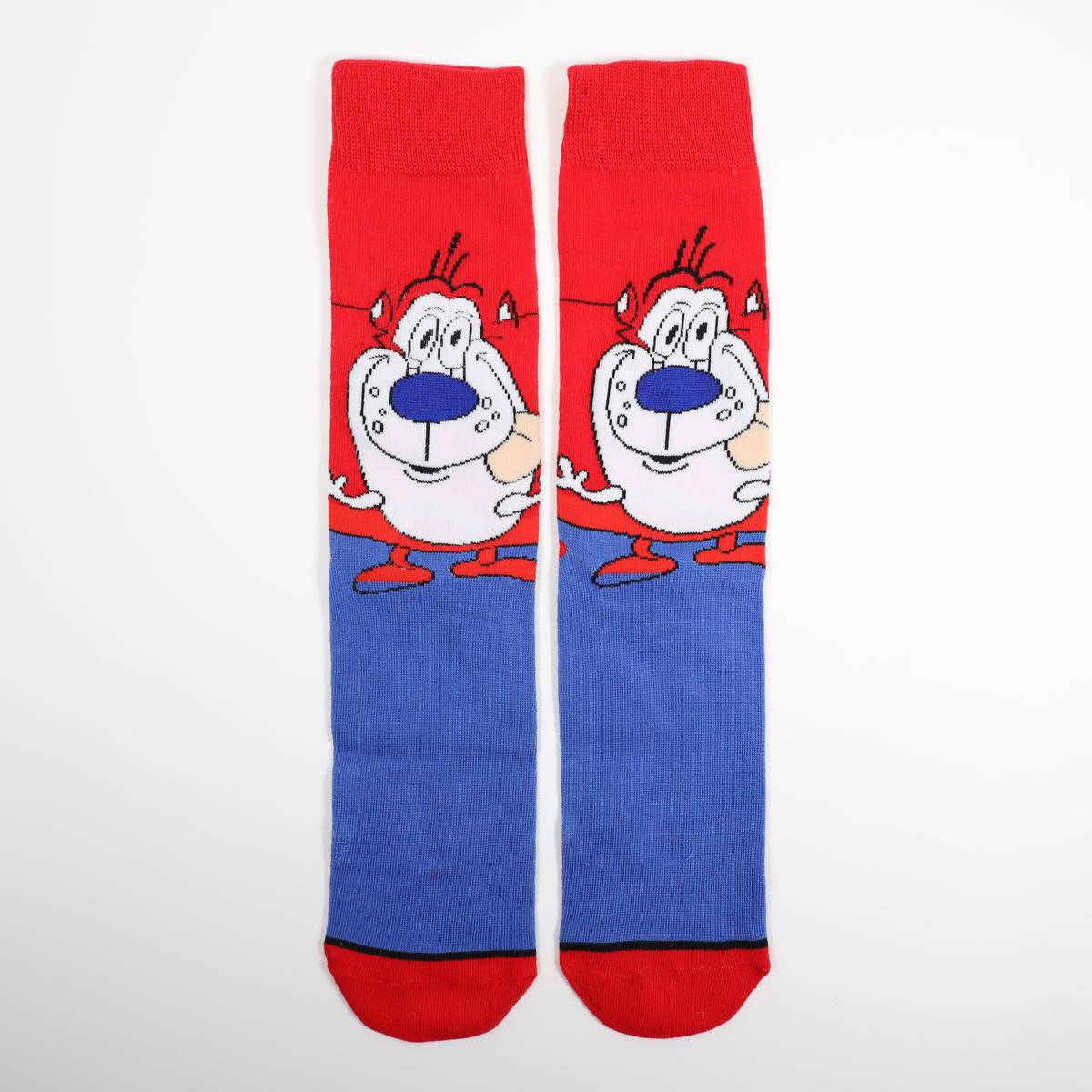 Stimpy “Ren & Stimpy” 90s Cartoon Socks