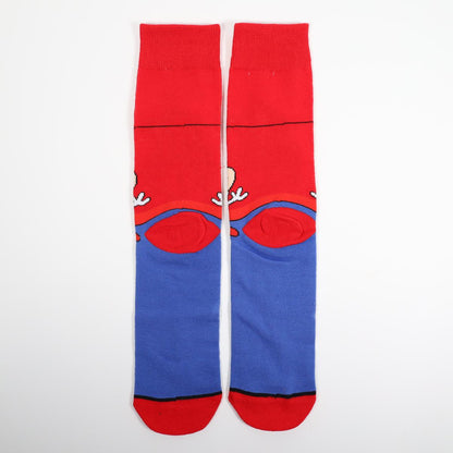 Stimpy “Ren & Stimpy” 90s Cartoon Socks