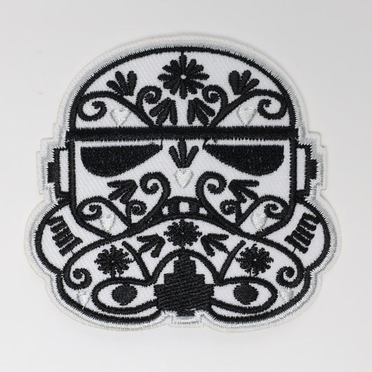 Storm Trooper Americana Iron On Embroidered Patch