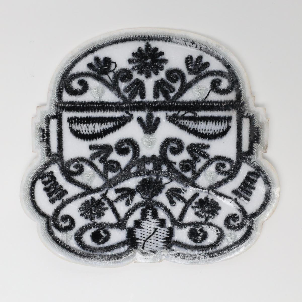 Storm Trooper Americana Iron On Embroidered Patch