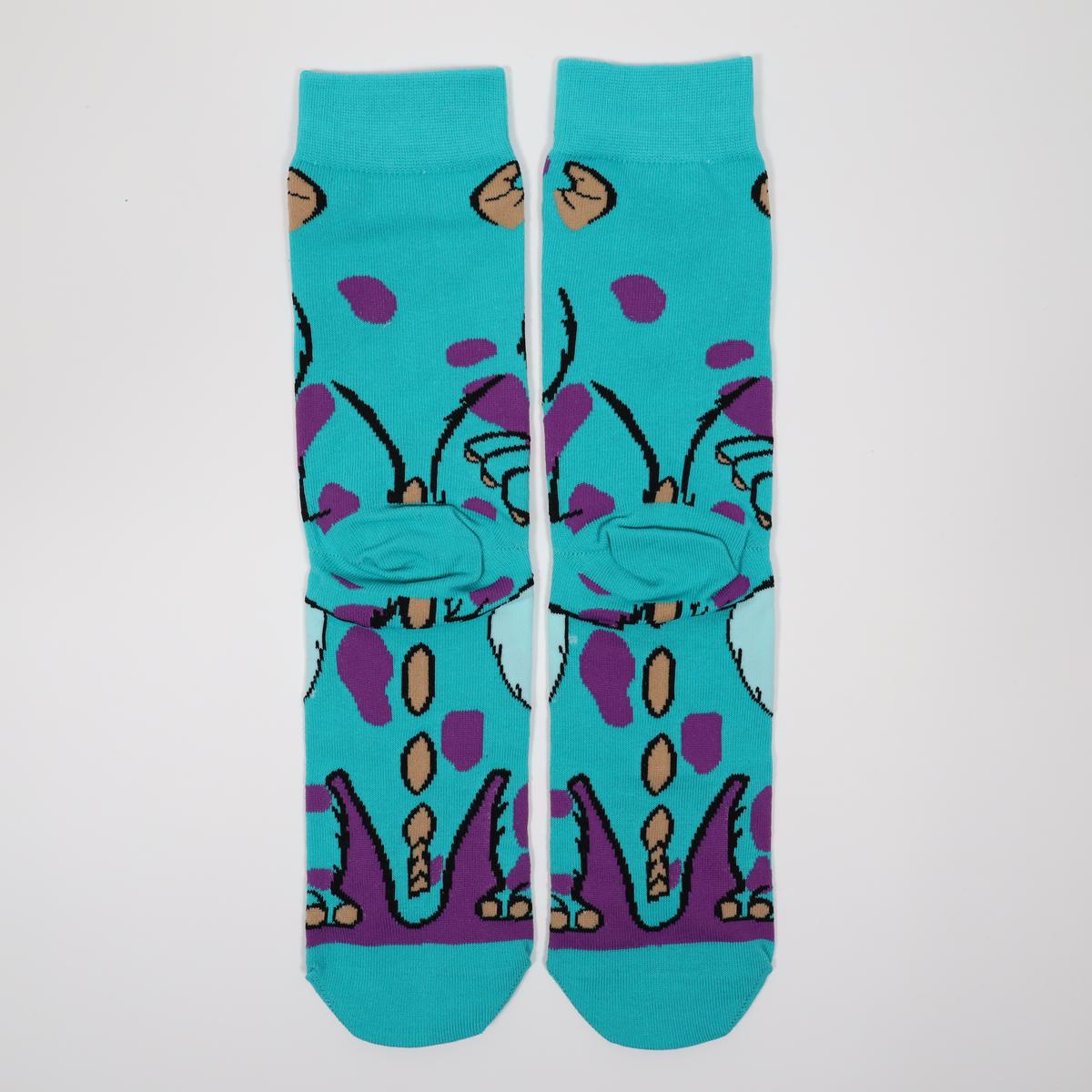Sullivan "Monster’s Inc" Cartoon Socks