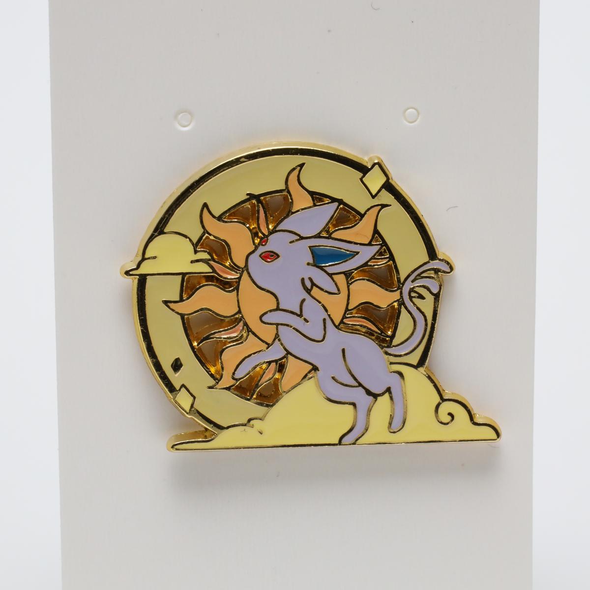 Sun Espeon Eevee Pokemon Enamel Pin