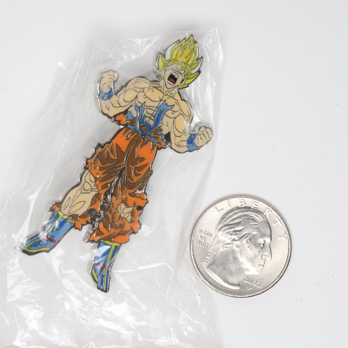 Super Saiyan Goku Enamel Pin