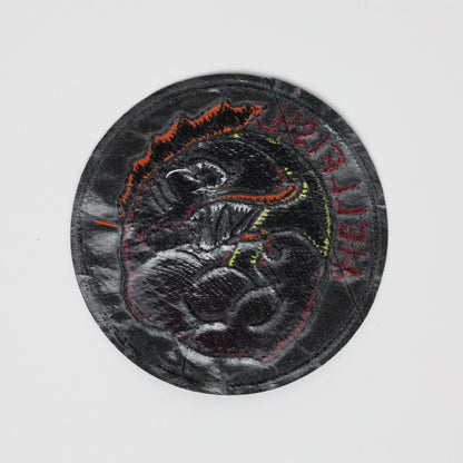 The Flying Hellfish Simpsons Embroidered Iron On Patch