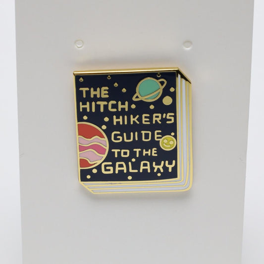 The Hitch Hiker’s Guide to The Galaxy Enamel Pin