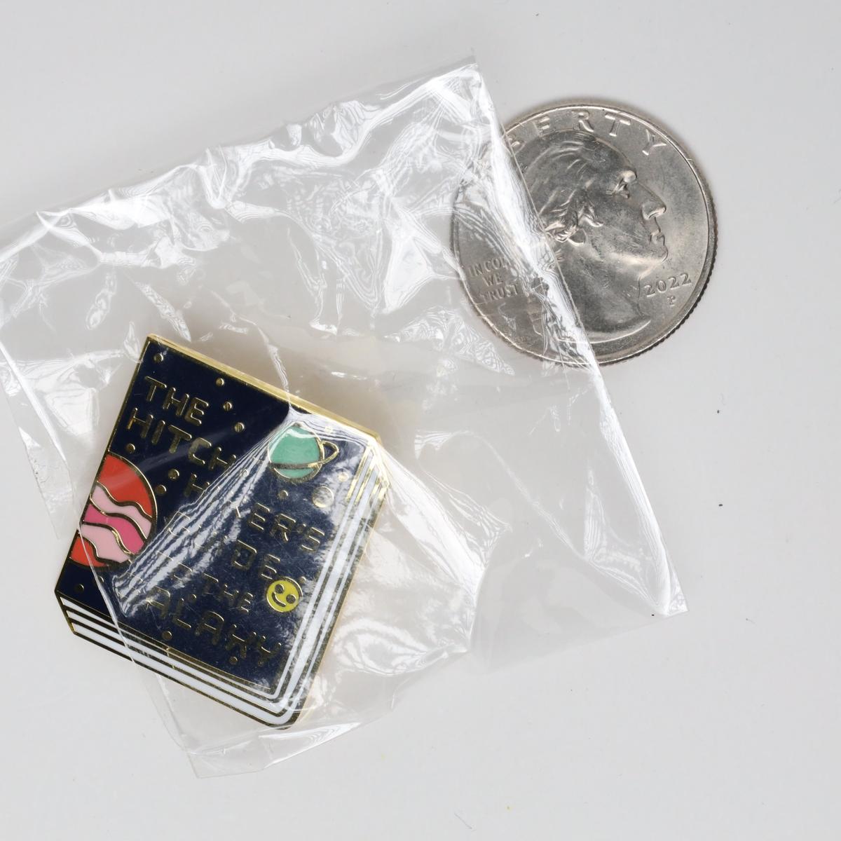 The Hitch Hiker’s Guide to The Galaxy Enamel Pin