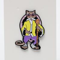 TMNT Splinter x Rick & Morty Enamel Pin