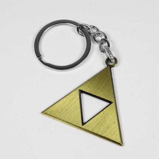 Triforce Metal Keychain