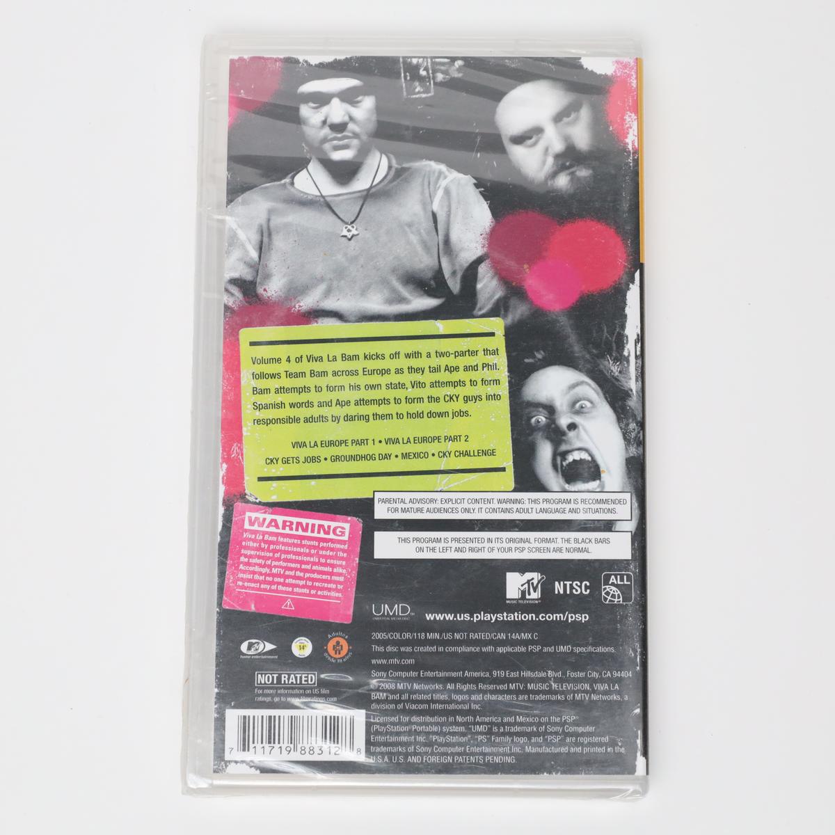 Viva La Bam – Volume 4 - PSP