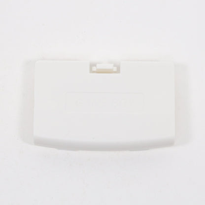 White Battery Cover for Nintendo GBA (GBA) - GBA