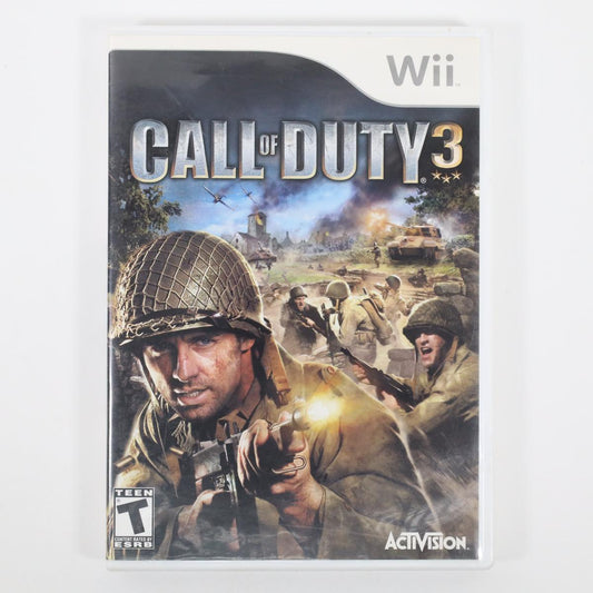 Call of Duty 3 - Wii (Complete / Acceptable)