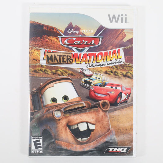 Cars Mater-National Championship - Wii (Complete / Poor)