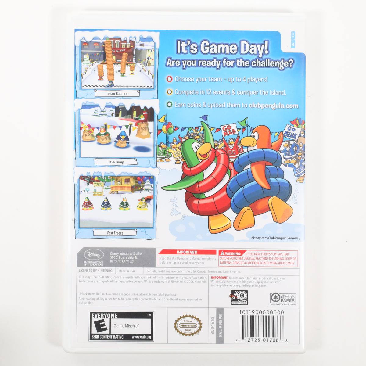 Club Penguin: Game Day - Wii (Complete / Good)