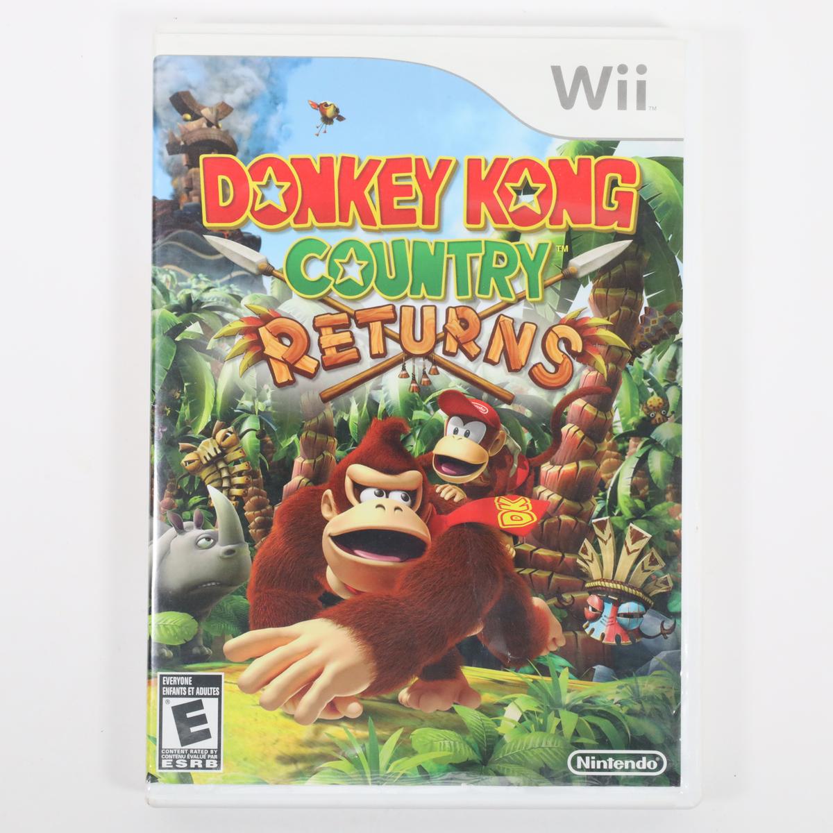 Donkey Kong Country Returns - Wii (Complete / Acceptable)