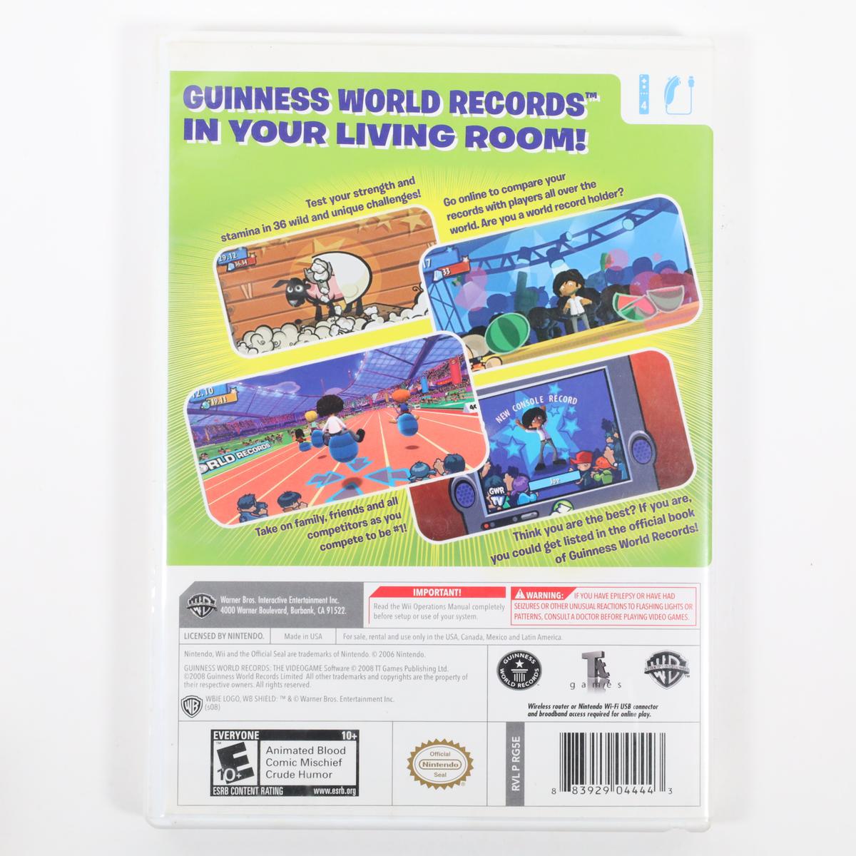 Guinness World Records The Video Game - Wii (Complete / Acceptable)