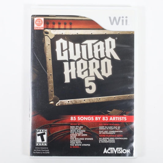 Guitar Hero 5 - Wii (Complete / Good)