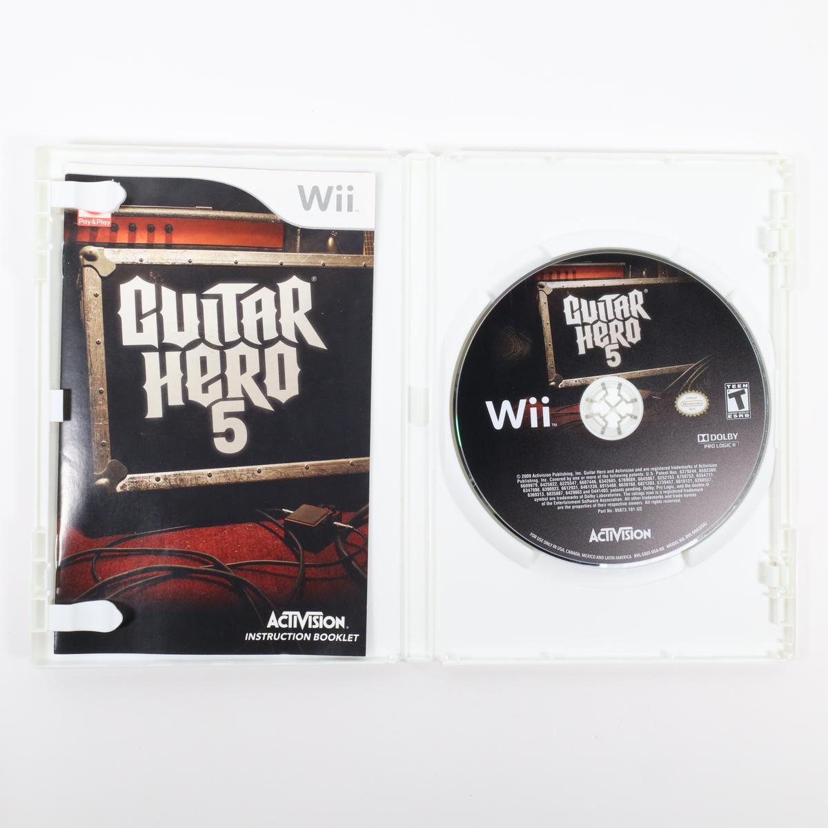 Guitar Hero 5 - Wii (Complete / Good)