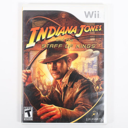 Indiana Jones and the Staff of Kings - Wii (Complete / Good)