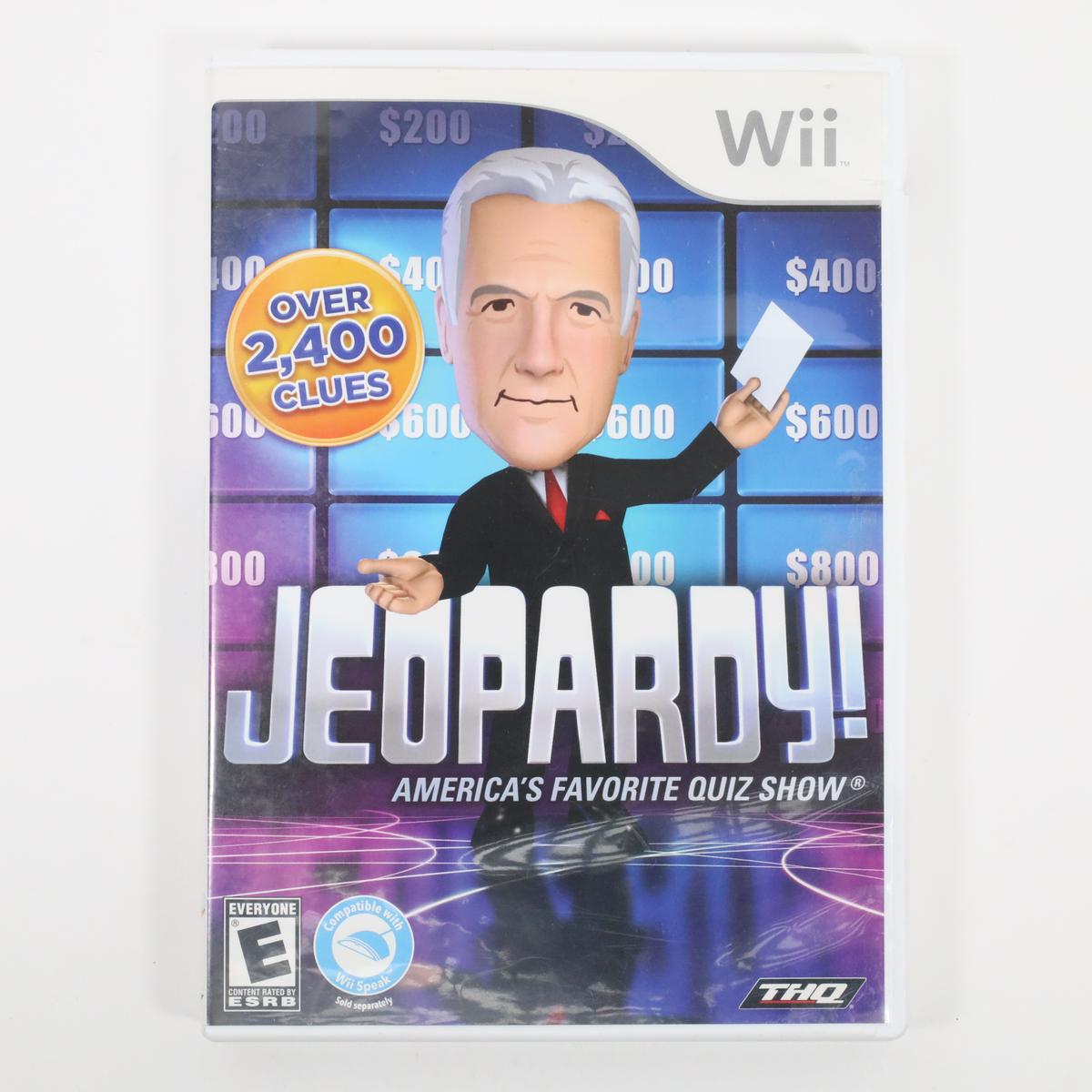 Jeopardy - Wii (Complete / Acceptable)