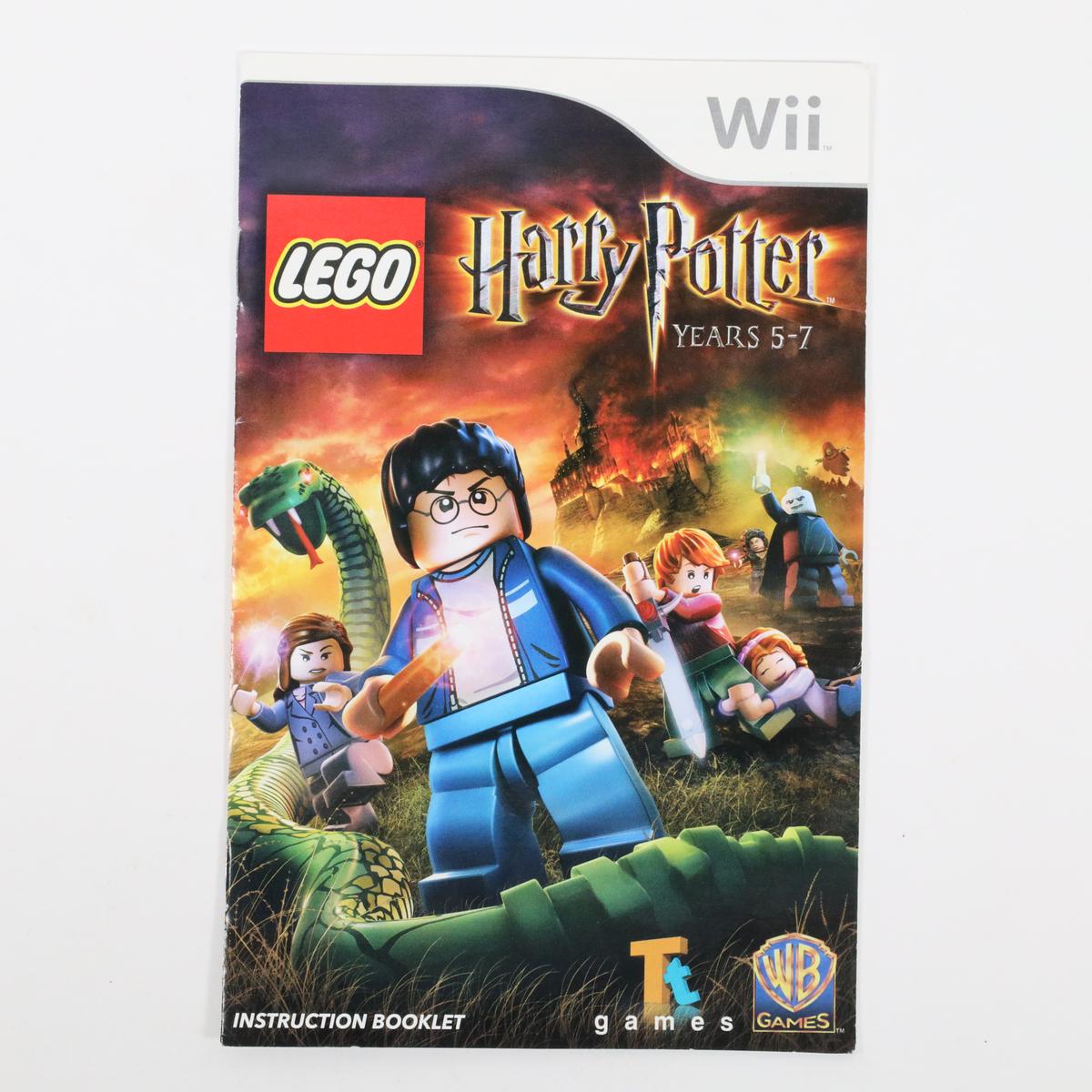 LEGO Harry Potter Years 5-7 - Wii (Manual / Good)