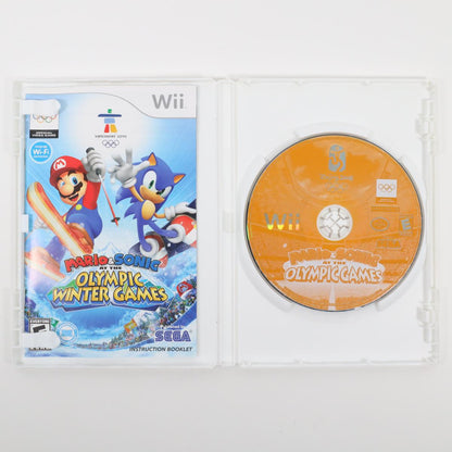 Mario and Sonic at the Olympic Winter Games - Wii (Complete / Good)
