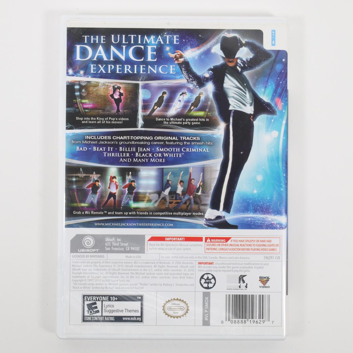 Michael Jackson: The Experience - Wii (Complete / Good)