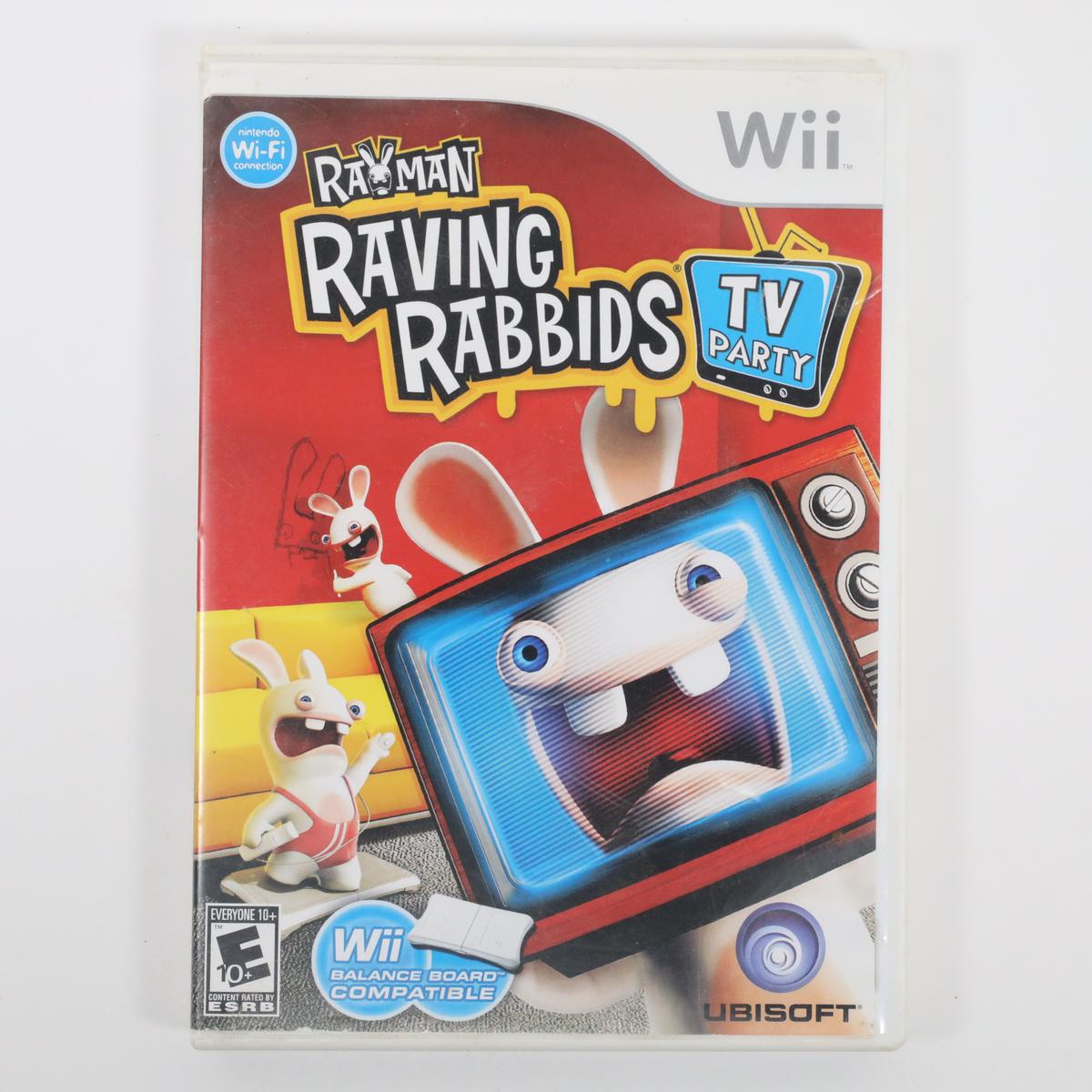 Rayman Raving Rabbids TV Party - Wii (Complete / Good)