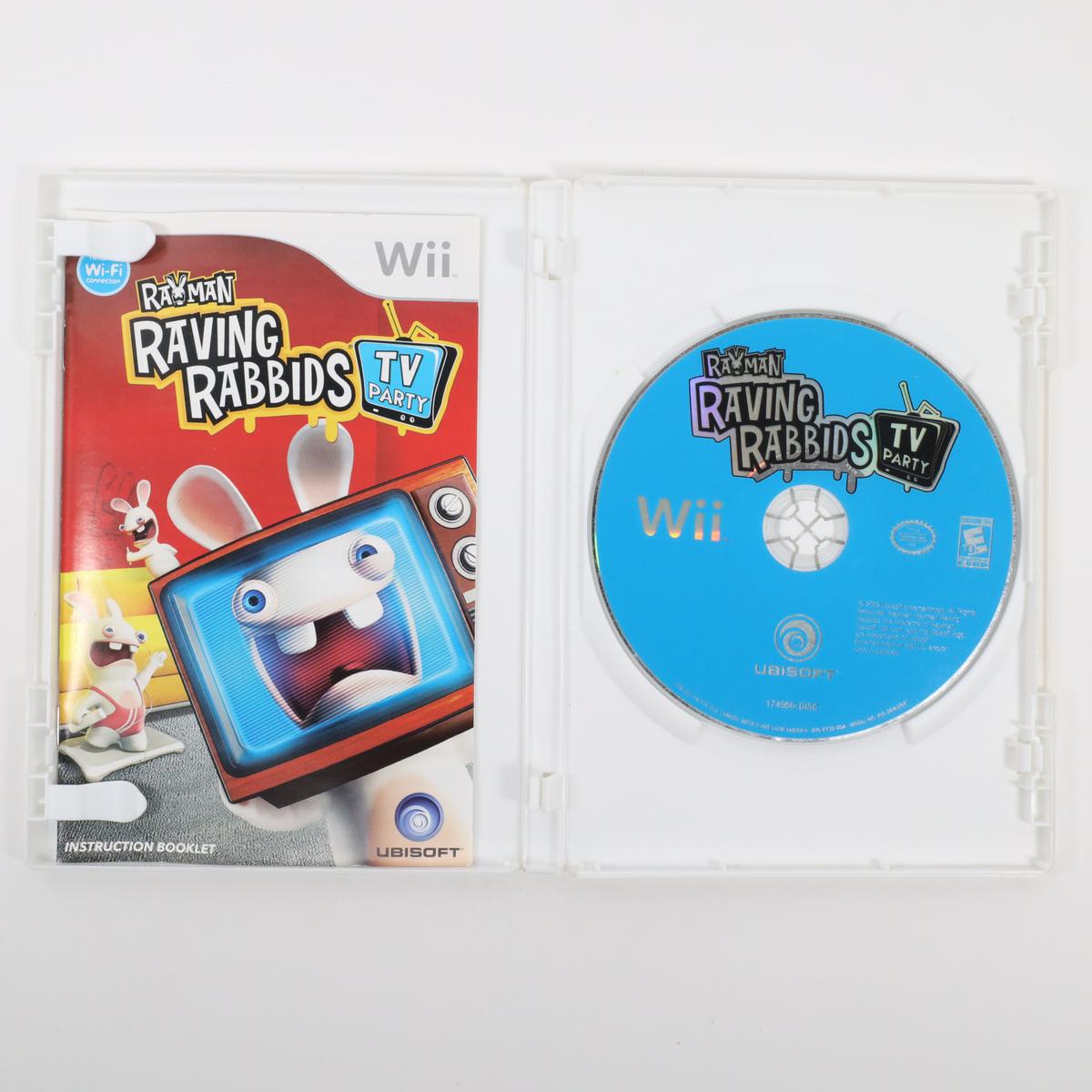 Rayman Raving Rabbids TV Party - Wii (Complete / Good)