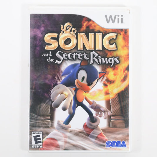 Sonic and the Secret Rings - Wii (Complete / Acceptable)