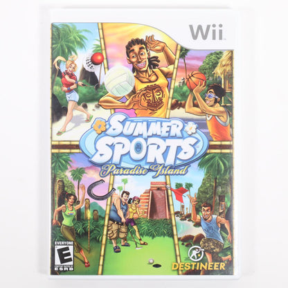 Summer Sports Paradise Island - Wii (Complete / Good)