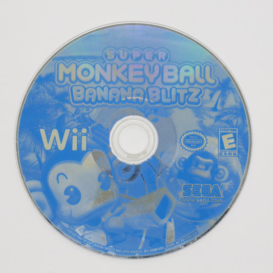 Super Monkey Ball Banana Blitz - Wii (Loose [Game Only] / Good)