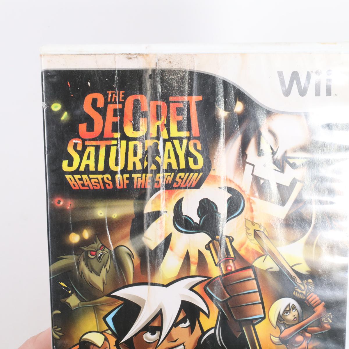 The Secret Saturdays: Beasts of The 5th Sun - Wii (Complete / Acceptable)