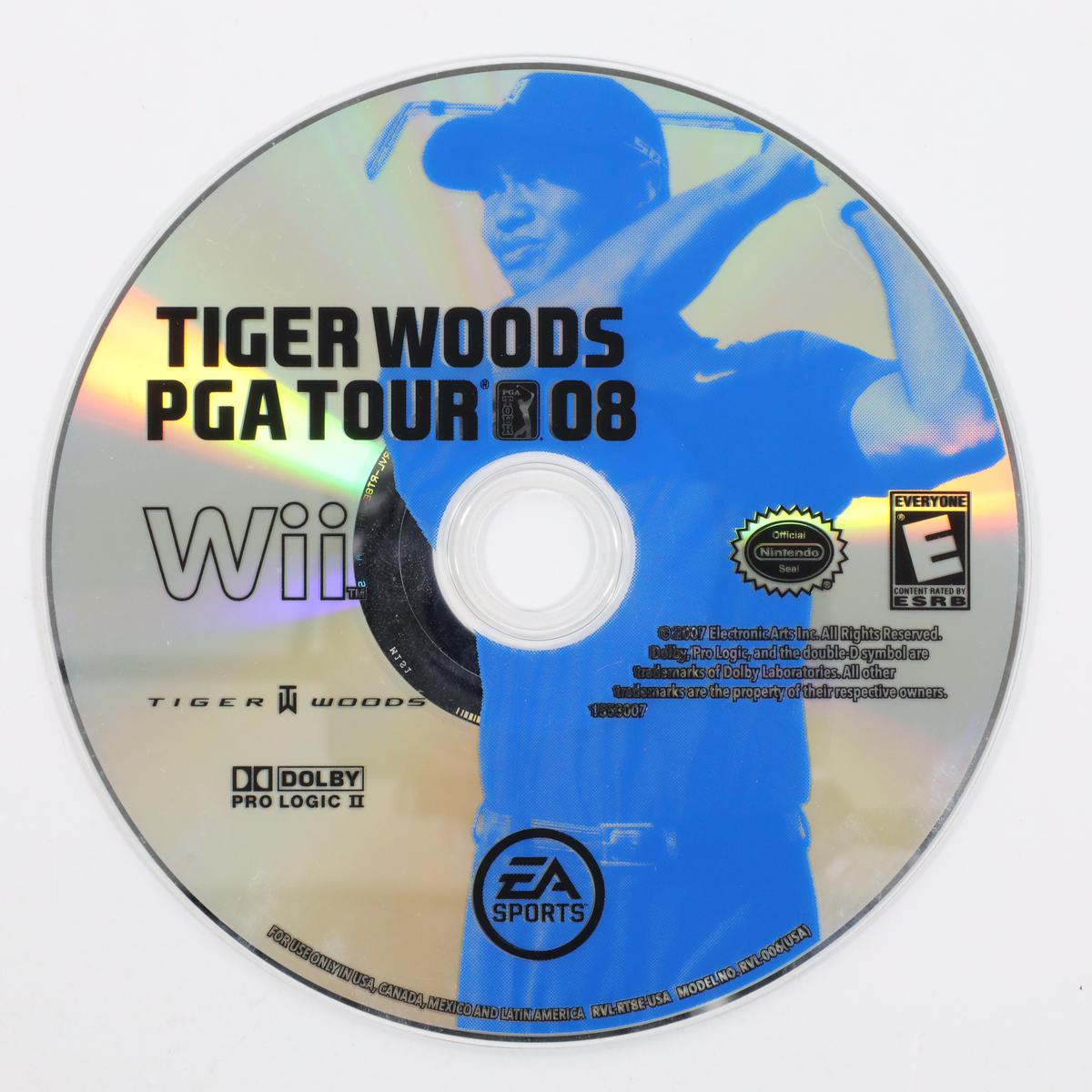 Tiger Woods PGA Tour 08 - Wii (Loose [Game Only] / Good)