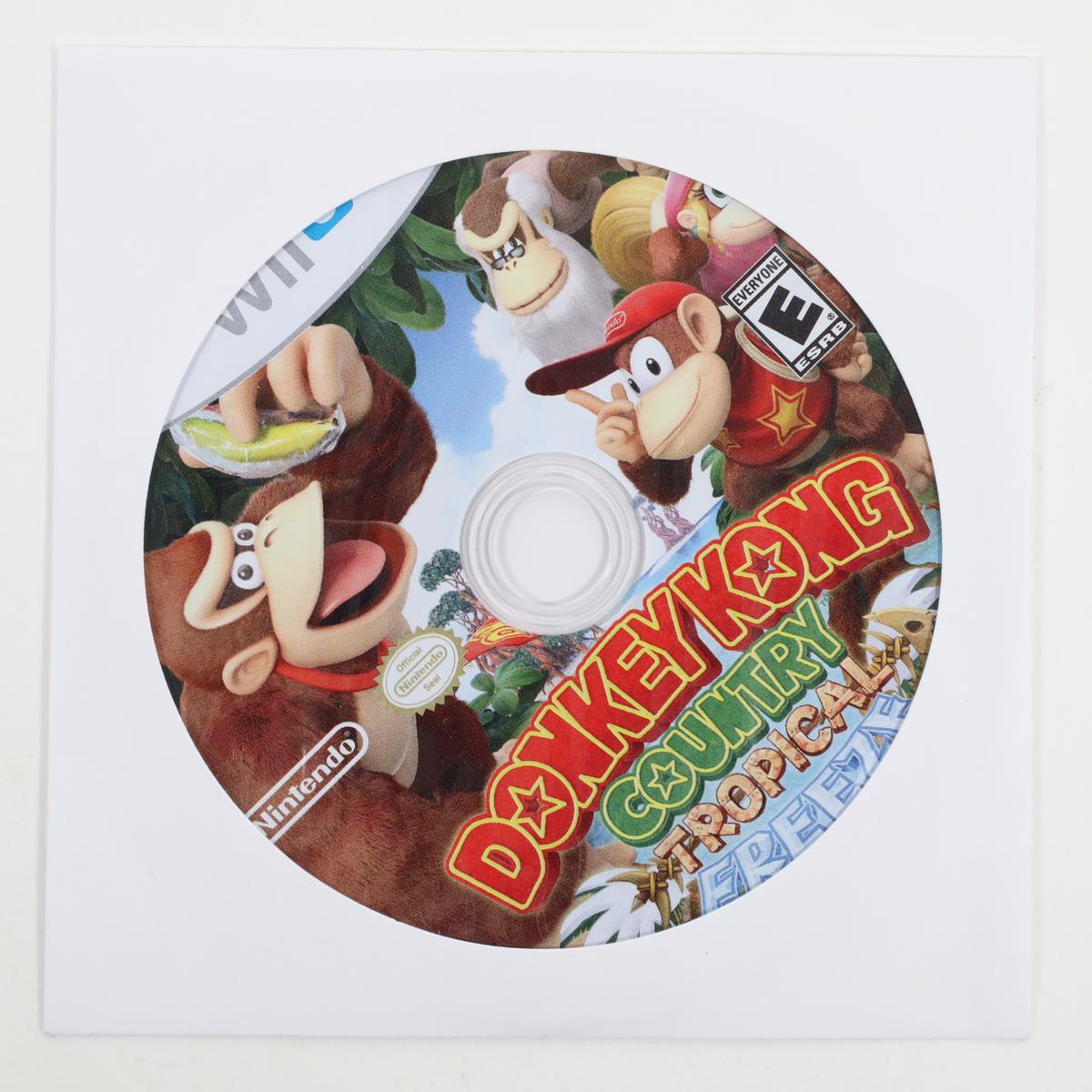 Donkey Kong Country: Tropical Freeze - Wii U (Loose / Good)