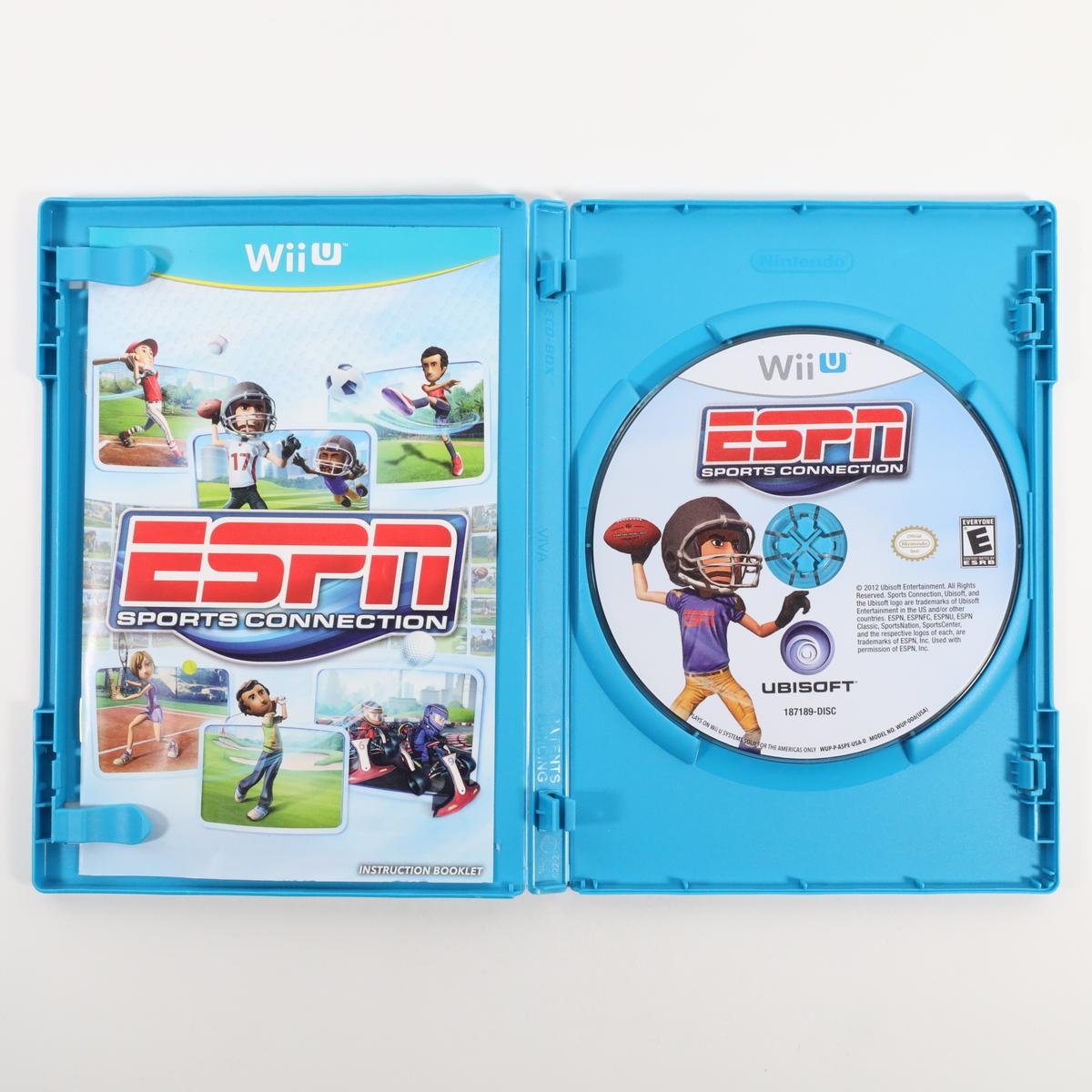 ESPN Sports Connection - Wii U (Complete / Good)