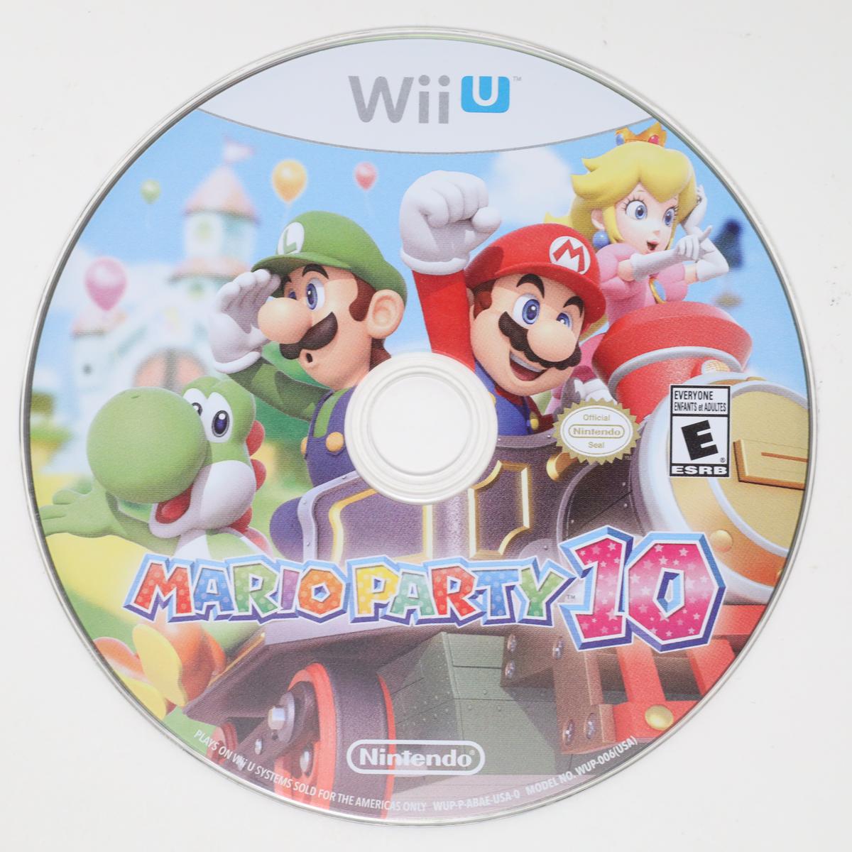 Mario Party 10 - Wii U (Loose [Game Only] / Good)