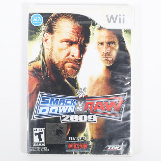 WWE Smackdown vs. Raw 2009 - Wii (Complete / Acceptable)