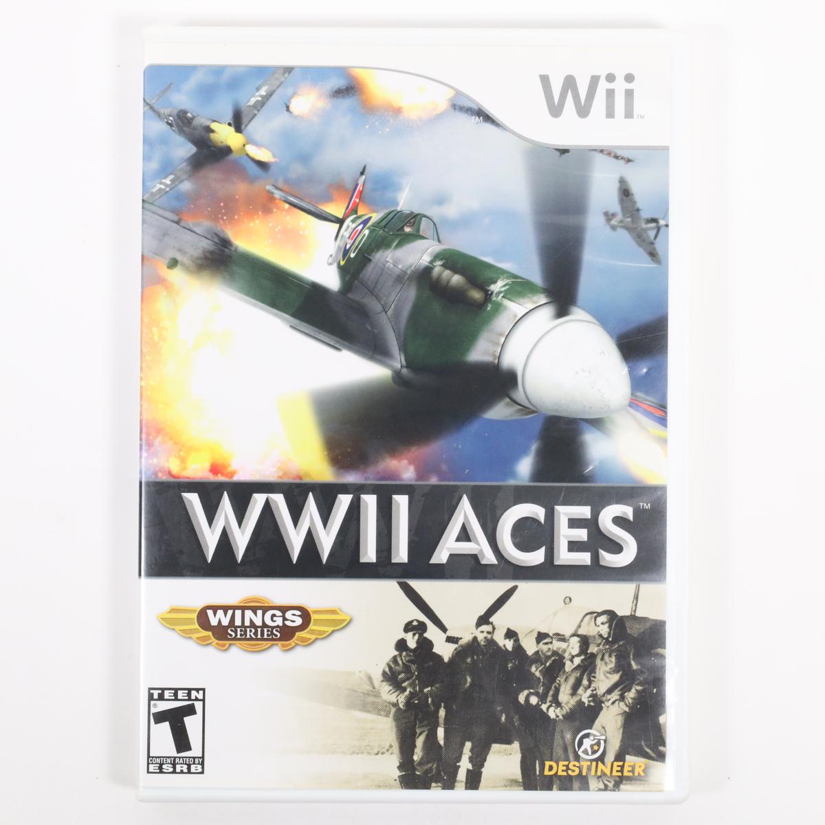 WWII Aces - Wii (Complete / Good)