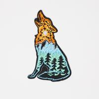 Wolf Wilderness Embroidered Iron On Patch