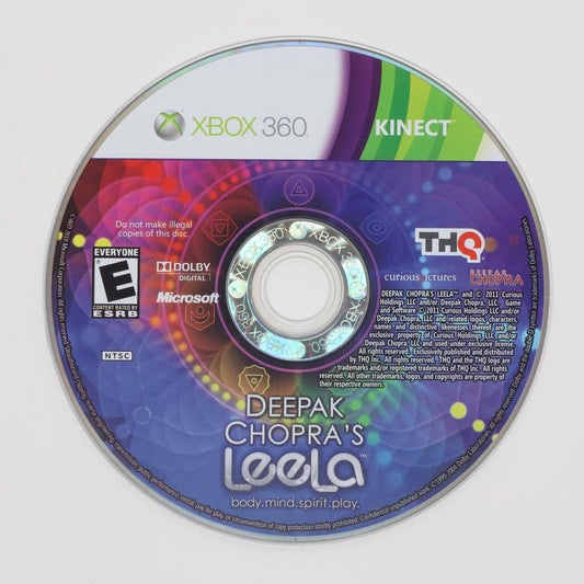 Deepak Chopra: Leela - Xbox 360 (Loose [Game Only] / Good)