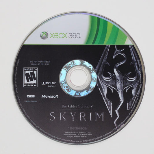 Elder Scrolls 5: Skyrim - Xbox 360 (Loose [Game Only] / Good)