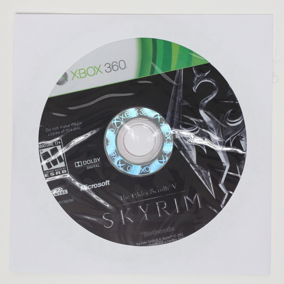 Elder Scrolls 5: Skyrim - Xbox 360 (Loose / Good)