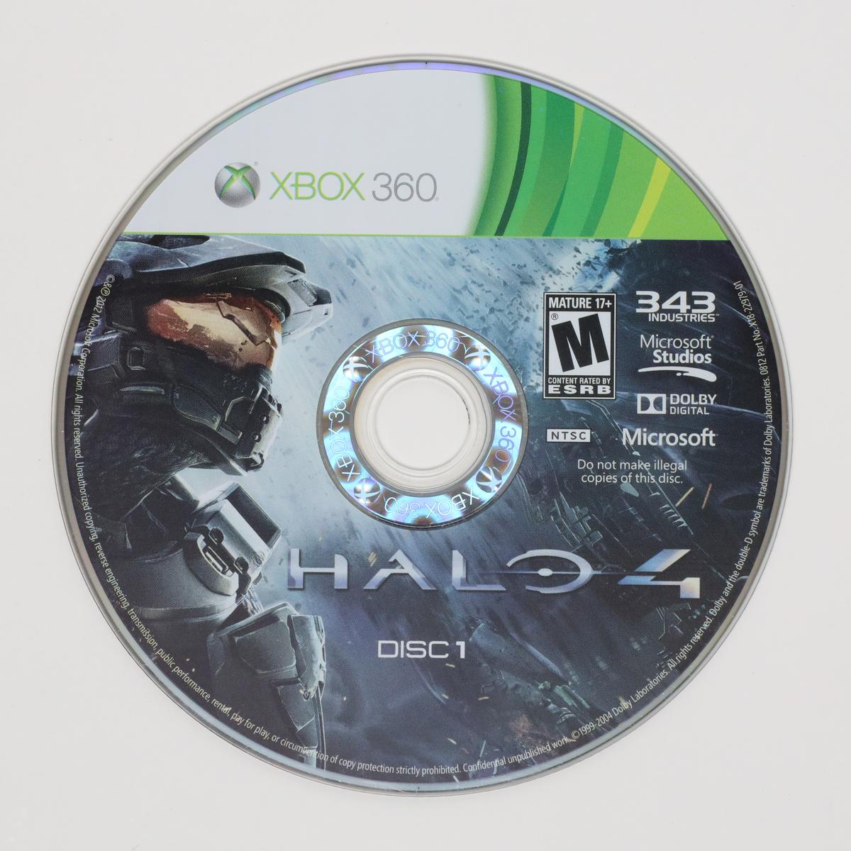 Halo 4 - Xbox 360 (Complete / Good)